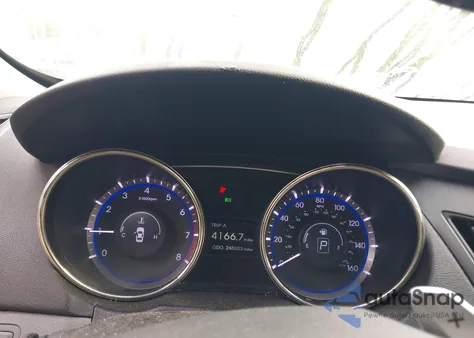 2012 Hyundai Sonata Se 2.0T z USA, uszkodzony, nr VIN 5NPEC4AB1CH463292